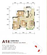 外滩逸景1期 3室2厅2卫 101.26平米