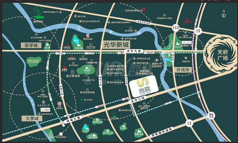 区位图
