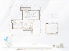 保利和光屿湖小区3期4室2厅3卫158.00平户型