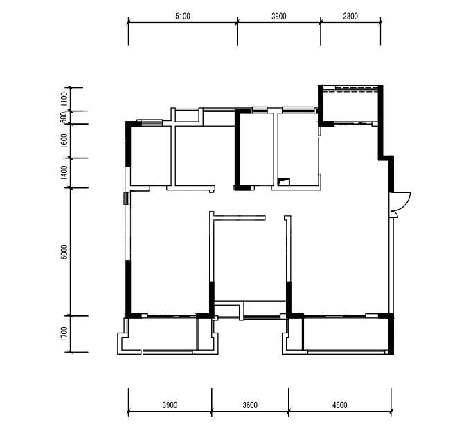 住宅户型C 1楼