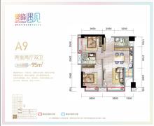 誉峰3期95.00平户型