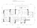 首钢璟悦里花园1期 4室2厅2卫 137.00平米