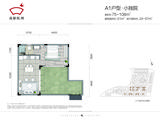成都院坝1期  51.00平米