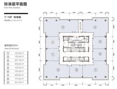 新城国际广场1624.47平户型