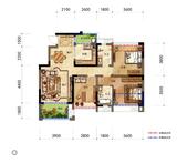宁江大院3期 1室 98.39平米