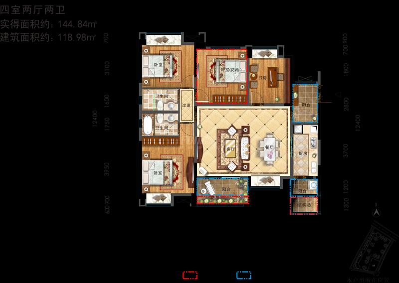 B2户型图