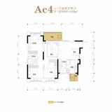 恒大林溪郡 3室2厅2卫 110.00平米
