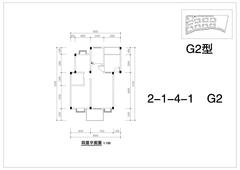 堤亚纳河谷2室2厅1卫85.19平户型