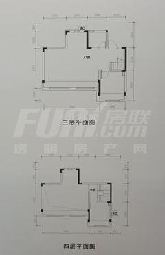 云溪宸居 1期2室2厅1卫88.48平户型