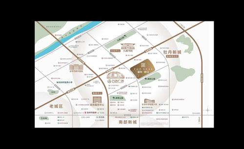 湔投·峰玺1期区位图