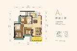 明信·仕林悦府1期 3室2厅2卫 93.31平米