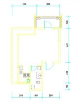 彭州市白鹿镇银杏枫丹酒店 1室1卫 32.19平米
