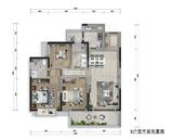 旭辉广场1期 3室2厅2卫 109.00平米