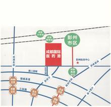 成都国际医药港2期区位图