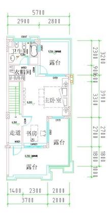 大溪地3室3厅4卫247.42平户型