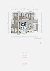 璟南府(璟南堂2期) 4室2厅2卫 125.00平米