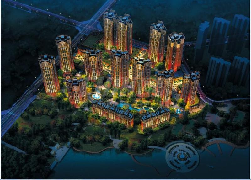 鸟瞰图（夜间）