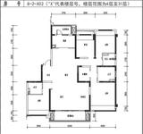 首开云著名邸1期 4室2厅3卫 175.87平米