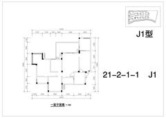 堤亚纳河谷4室2厅2卫142.62平户型
