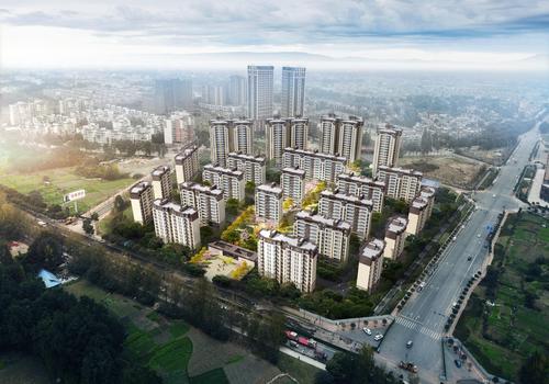 中梁御景台邸1期效果图
