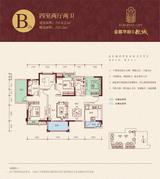 金都华府2期 4室2厅2卫 116.27平米