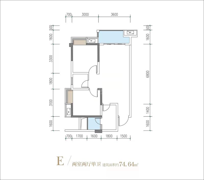 E户型