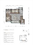 中骏湾璟壹号小区4室2厅2卫130.00平户型