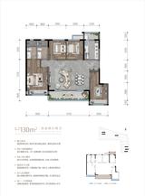中骏湾璟壹号小区 4室2厅2卫 130.00平米