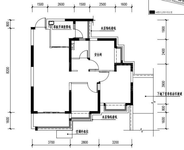 3栋1单元首层2号房