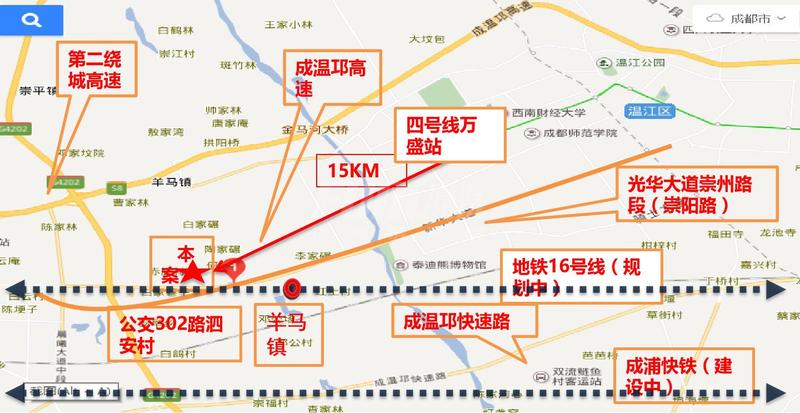 交通区位图