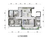 锦南名邸1期 4室2厅3卫 199.48平米
