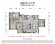 龙湖九里名邸1期4室2厅2卫140.00平户型