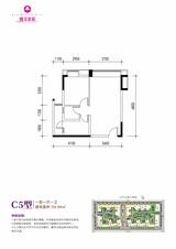 林溪康城 1室1厅1卫 59.94平米