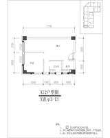 世纪百合尚寓  54.78平米