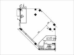 建发鹭洲国际35.41平户型