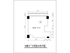 俊屹中心1期57.86平户型