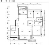 B户型8栋1-302号