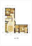 天荟II4室2厅2卫172.19平户型