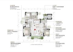 高新锦曜小区1期4室4厅2卫125.00平户型