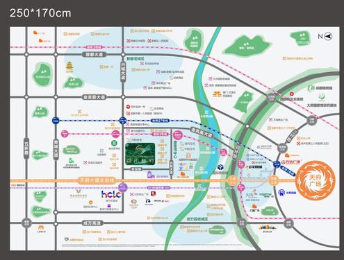 嘉禾桂府1期区位图
