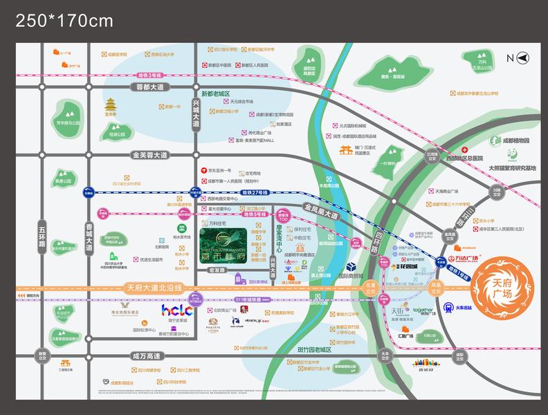 区位图