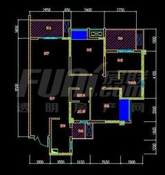 蜀鑫·西棠1期3室2厅2卫94.98平户型