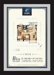 阳晨丽都1期3室2厅1卫105.99平户型