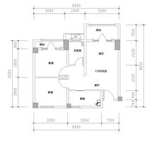 翠锦西岭1期71.00平户型
