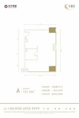 东方希望中心二期  121.00平米