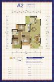隆腾公元壹号3室2厅2卫109.00平户型