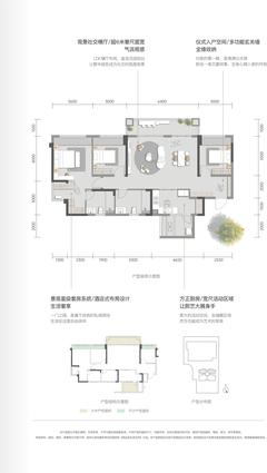 神仙树九号院1期3室2厅2卫122.56平户型