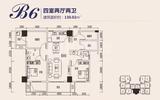 航利.星海湾三期北区（星海名门） 4室2厅2卫 130.02平米