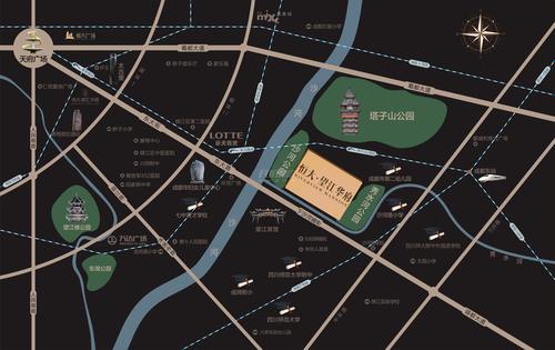 恒大望江华府1期区位图