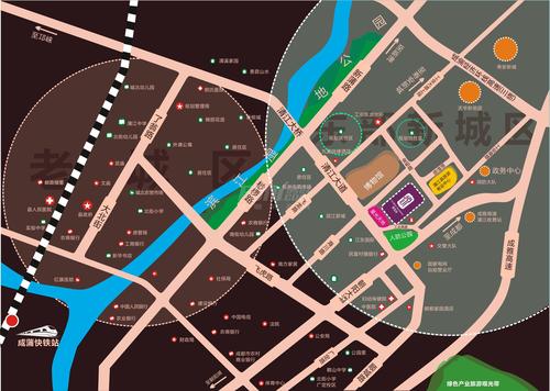 紫悦府1期区位图